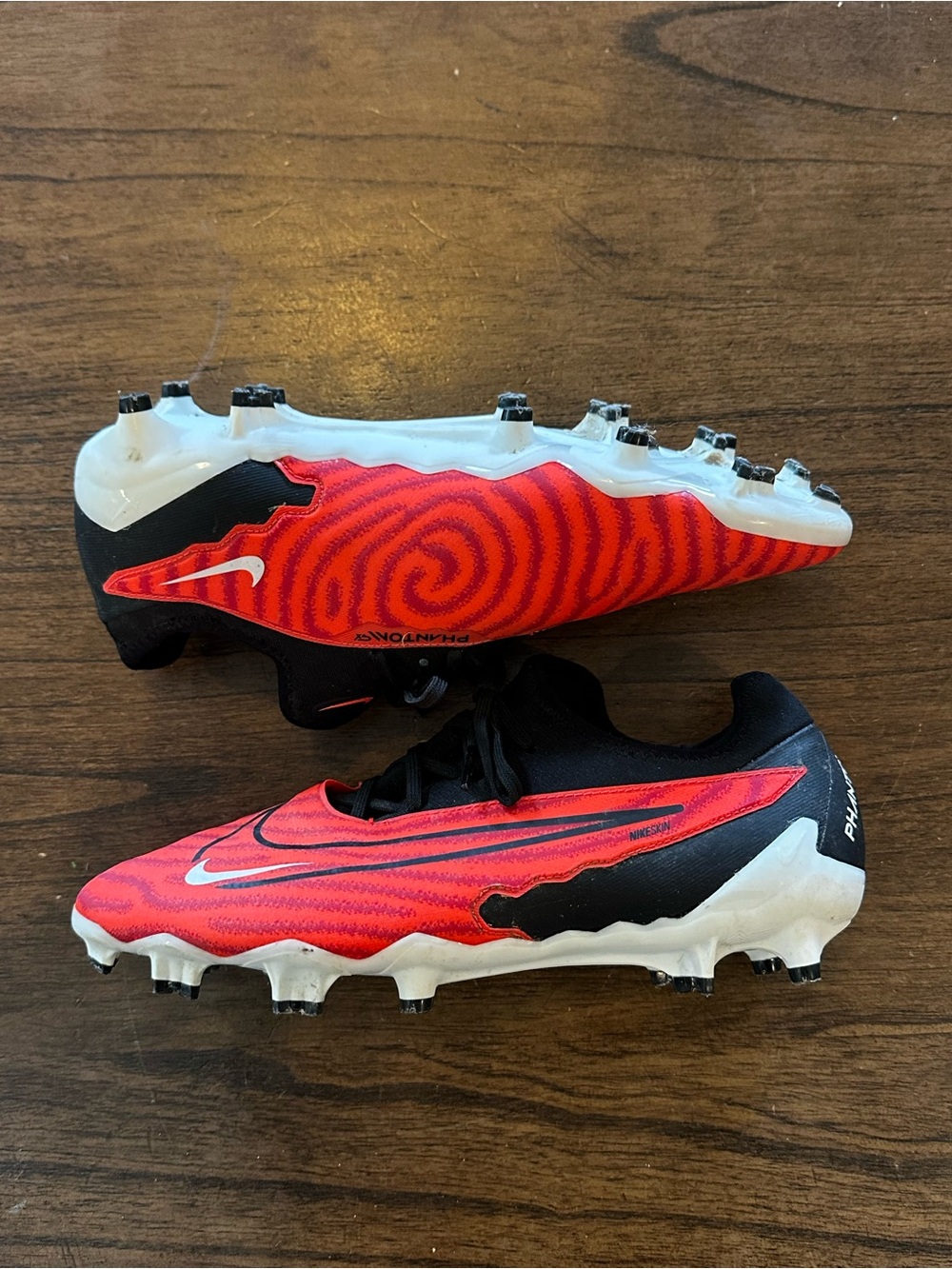 Nike Phantom GX Elite SG Pro AC Cleats Red Mens US 7 DD9443-600